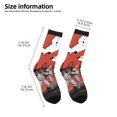 thumbnail image 5 of Christmas Ghostbuster Adult Socks Breathable Cozy Soft Crew Socks Novelty Casual Calf Stockings For Men Women, 5 of 8