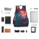 thumbnail image 4 of Balery Cosmic Paint Swirl Mochila ligera para hombre y mujer: duradera e impermeable, ideal para la escuela, el trabajo, viajes y uso diario., 4 of 7
