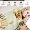 thumbnail image 3 of ARISTURING Woodland Animal Blanket for Kids, Soft Jungle Forest Animal Plush Flannel Blanket for Boys Girls, Cozy Cute Cartoon Fox Rabbit Bear Fuzzy Throw Blanket Gift for Bed Sofa Couch,, 3 of 6