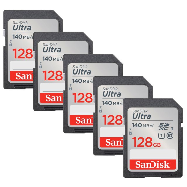 Tarjeta de memoria Sandisk Ultra 128GB SDXC UHS-I Class 10 x5