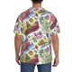 thumbnail image 3 of Fotbe America Landmarks1 Camisa Estampada de Manga Corta para Hombre, Casual de Verano, Estilo Playero, Sin Arrugas-XX-Large, 3 of 5