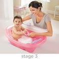 Summer Infant Sparkle Fun Newborn to Toddler Baby Tub with Toy Bar