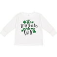 thumbnail image 3 of Inktastic St. Patrick's Day the Leprechauns Made Me Do It Boys or Girls Long Sleeve Toddler T-Shirt, 3 of 5