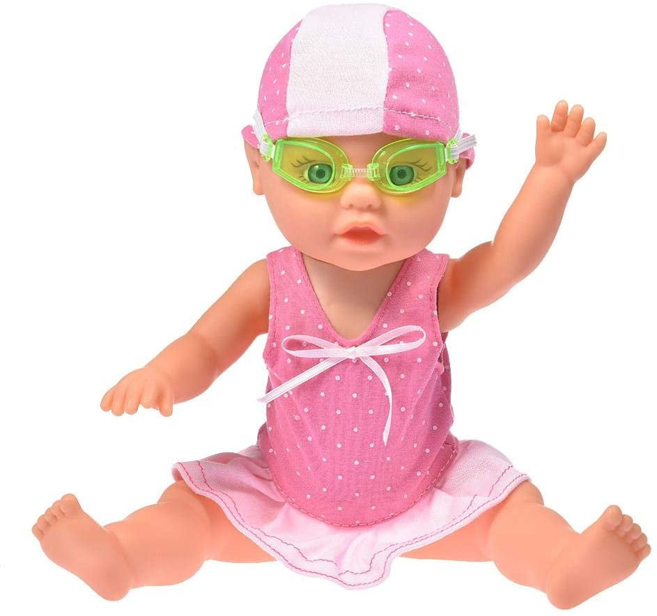 Swimming Doll Electric Kids Water Bathtub Toys Waterproof Induction