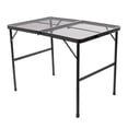 thumbnail image 2 of 35" Portable Folding Camping Table Adjustable Height Lightweight BBQ Picnic Party Table30kg/66lbs Load-Bearing, 2 of 16