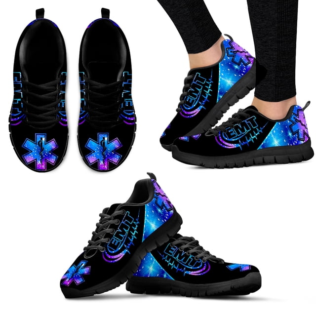 Chaussures Design Étoile de Rêve Imprimées Légères pour Extérieur Confortables Design Médical Infirmière Chaussures Décontractées