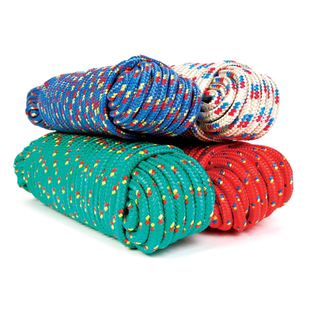 Cuerda trenzada Koch de polidiamante de 3/8 pulgadas, 15 m, los colores varían