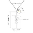 thumbnail image 6 of Initial Love Cross Pendant Necklace with Heart Mustard Seed Stainless Steel Faith Inspirational Jewelry Y1932, 6 of 8