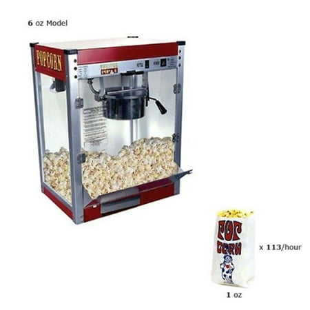Paragon - Manufactured Fun 1106110 Theater Pop 6 oz Popcorn Machine