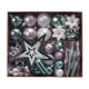 thumbnail image 1 of Juego de adornos colgantes para árbol de Navidad, 58 Uds., bolas de Navidad irrompibles coloridas, colgante de estrellas, 1 of 5