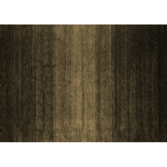 Ahgly Company Indoor Rectangle Abstract Brown Contemporary Area Rugs, 8' x 10'