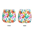 thumbnail image 5 of Lsque Balloon Vintage Printed Women's Running Shorts with Liner Pockets,Elastic Quick Dry Workout Athletic Gym Yoga Shorts,Womens High Waist Shorts-, 5 of 9