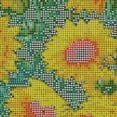 thumbnail image 5 of Pintura de pared decorativa de flor de girasol hecha a mano, pintura de diamante 3D, pintura de diamante enmarcada, pasta de diamante (sin marco), 5 of 5