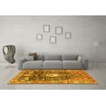 thumbnail image 3 of Ahgly Company Indoor Rectangle Animal Yellow Traditional Area Rugs, 2' x 4', 3 of 4