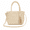 Off-white, variant on Straw Woven Crossbody Bag and Top-Handle Handbag, 3-Strand Paper Rope Braided Purse with Elegant Pearl and Fringe Accents, Lightweight Summer Beach Bag for Travel, Vacation, and Daily Wear