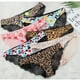 thumbnail image 2 of Bragas de encaje de algodón sin costuras para mujer, lencería Sexy de leopardo transpirable, ropa interior de moda de seda de hielo, 2 of 5