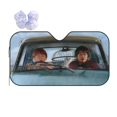 thumbnail image 1 of Windshield Sun Shade Foldable Car Front Window Sunshade For Car Suv Trucks Vans - Best Heat Shield Blocker Visor Cover Blocks Uv Rays And Keeps Your Vehicle Cool-Small, 1 of 5