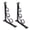 Black, variant on Tibvox 2 Pieces Right Angle Wall Mounted Brackets Metal Triangular Shelf Support
