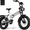 White, variant on WINDHORSE Smart E Bike for Adults, 48V 13AH Foldable Electric Bike with 750W Motor, 20MPH 50 Mile Range, 7-Gears, Dumping Power Outage, 20" Fat Tires Beach Cruiser Bike (White)