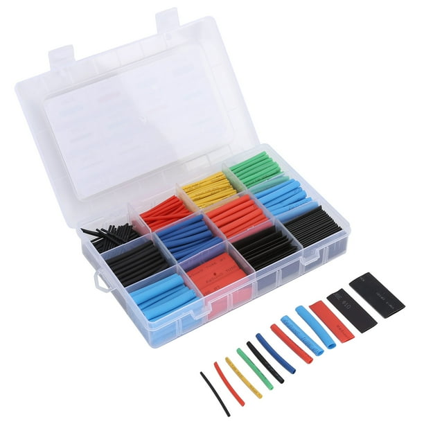 Heat Shrink Tubing Kit, Flame Retardant Wire Shrink Wrap Tubing