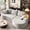 Pearl Gray, variant on 118” Round Curved Modular Sectional Sofa, Cloud Deep Seat Sectional Couch, Modern L-Shape Sofa with Chaise Lounge, Upholstered Boneless Curved Couches for Living Room(Deep Gray)
