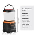 thumbnail image 2 of KFFKFF LED Outdoor Lantern, Multi-functional, 1000LM Brightness, Full Circle Light, 4 Adjustable Modes, Powered by Batteries, Water-Resistant Torch, Sturdy for Camping, Fishing, Emergency Fixes, 2 of 9