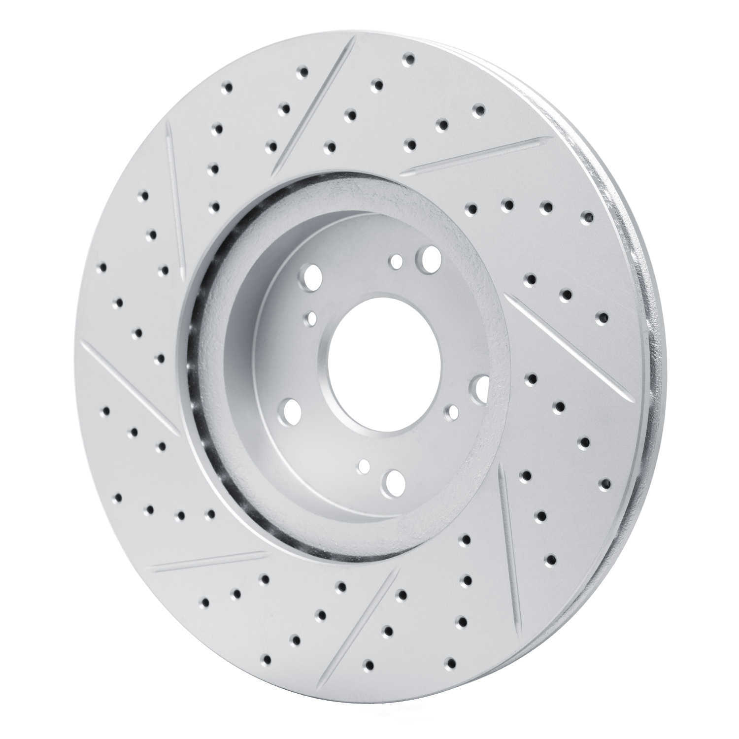 Dynamic Friction Company 830-58020R DFC Geoperformance Rotor - Drilled and Slotted