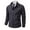 Dark Gray, variant on Aimik Mens Zipper Jackets Long Sleeve Hoodless Casual Outwear Coats