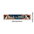 thumbnail image 3 of Vibrant Colorful Backdrop Banner with Retro 2007 Theme Party Decorations Photography Props for Throwback Parties Nostalgic Celebrations Retro Events and Themed Gatherings, 3 of 8