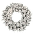 thumbnail image 1 of Vickerman A193730 30 in. Frosted Silver Wreath with 180 PVC Tips, 1 of 4