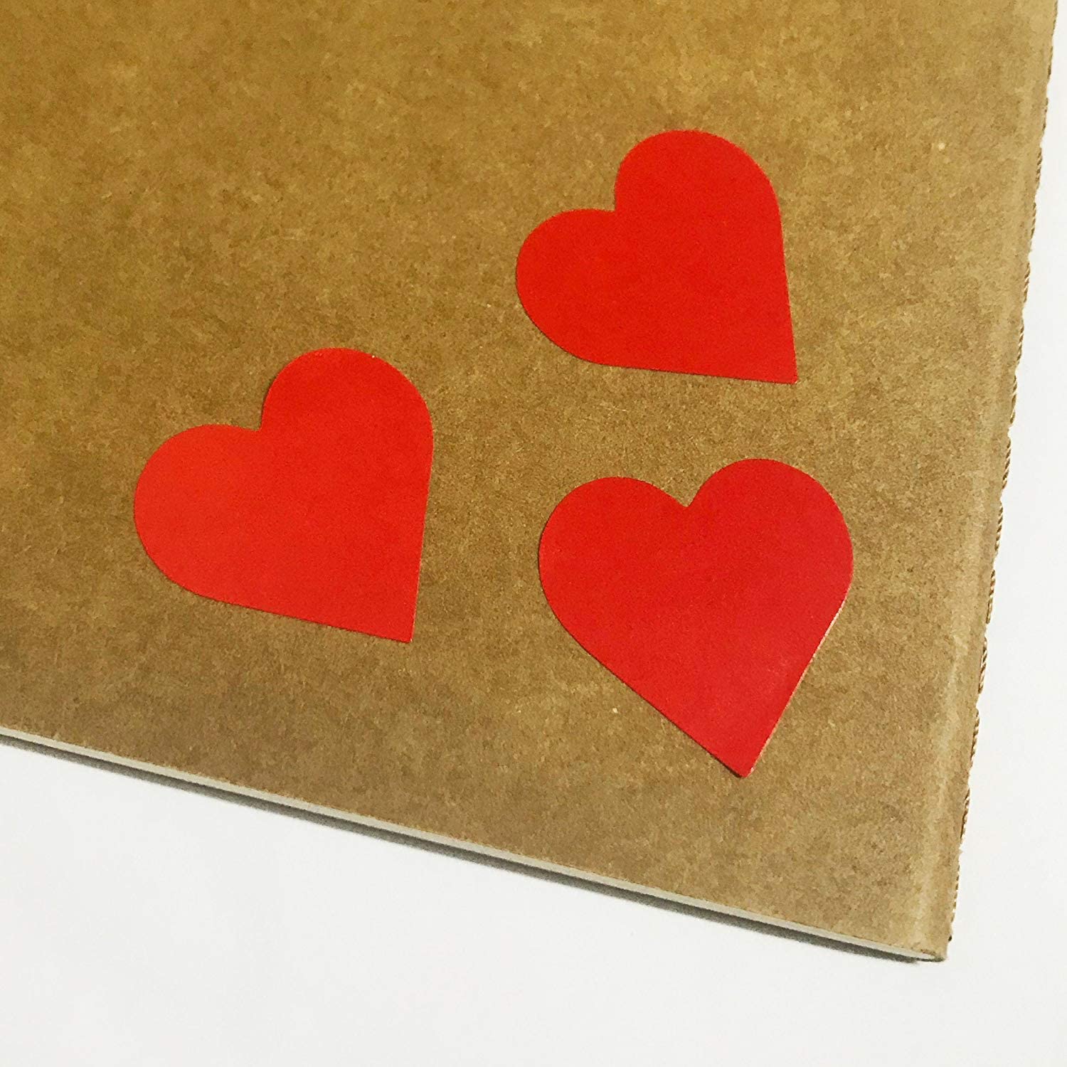 Red Heart Stickers Valentine's Day Crafting Scrapbooking Labels