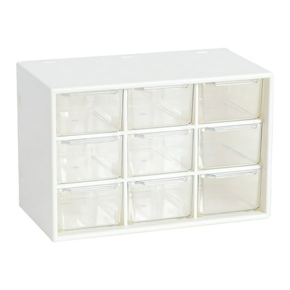 Proof Jiugongge Small Drawer Jewelry Storage Dormitory Desktop Stationery Jewelry Hand Account Storage