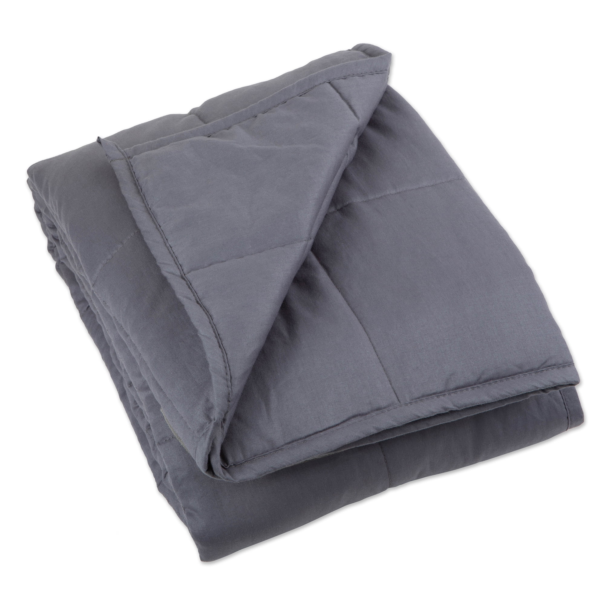 Bucky Weighted Blanket, Fits Full Sized Bed, Gray - 48"x72", 12lbs