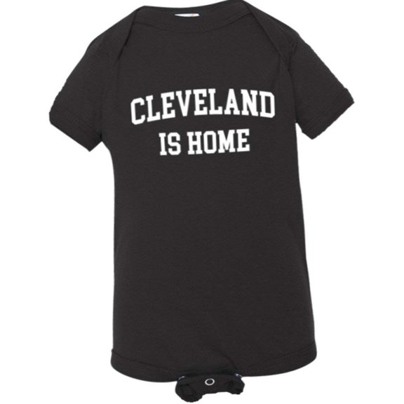 PleaseMeTees™ Baby Cleveland Ohio Is Home Born In From HQ Jumpsuit