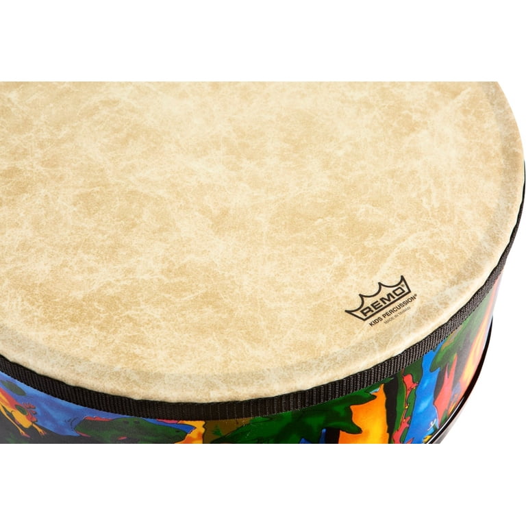Remo Kids Percussion Gathering Drum with Sticks, 8