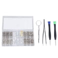 thumbnail image 1 of Eyeglass Repair Kit, Watch Repair Nuts Screws Easy To Store  For Watches, 1 of 8