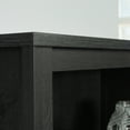 thumbnail image 5 of Sauder Select Engineered Wood Bookcase with Doors in Raven Oak Finish, 5 of 13