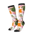 thumbnail image 2 of Bingfone Compression Socks for Women and Men Long Socks for Running Athletic Cycling Nurse-Cartoon Halloween, 2 of 8