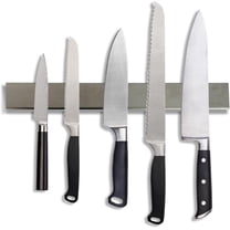 Maypes Stainless Steel Magnetic Knife Strip, Kitchen Wall Mount Tool Bar for Utensil Storage, 10 inch