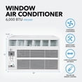 thumbnail image 3 of Perfect Aire 6000 BTU 250 Sq. Ft. Window Air Conditioner with Remote Control, 3 of 7