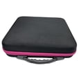 thumbnail image 3 of Bunblic Sac de Rangement Yoyo Sac de Transport Poche en Maille Polyvalente Poignée Portable Pochette de Rangement 16 Trous pour Jeu Exercice Voyage Extérieur Rose Rouge, 3 of 8