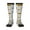 3 Black, variant on Hello Thigh High Socks Extra Long Stretchy Sock Women Over Knee High Opaque Stocking Daily Wear