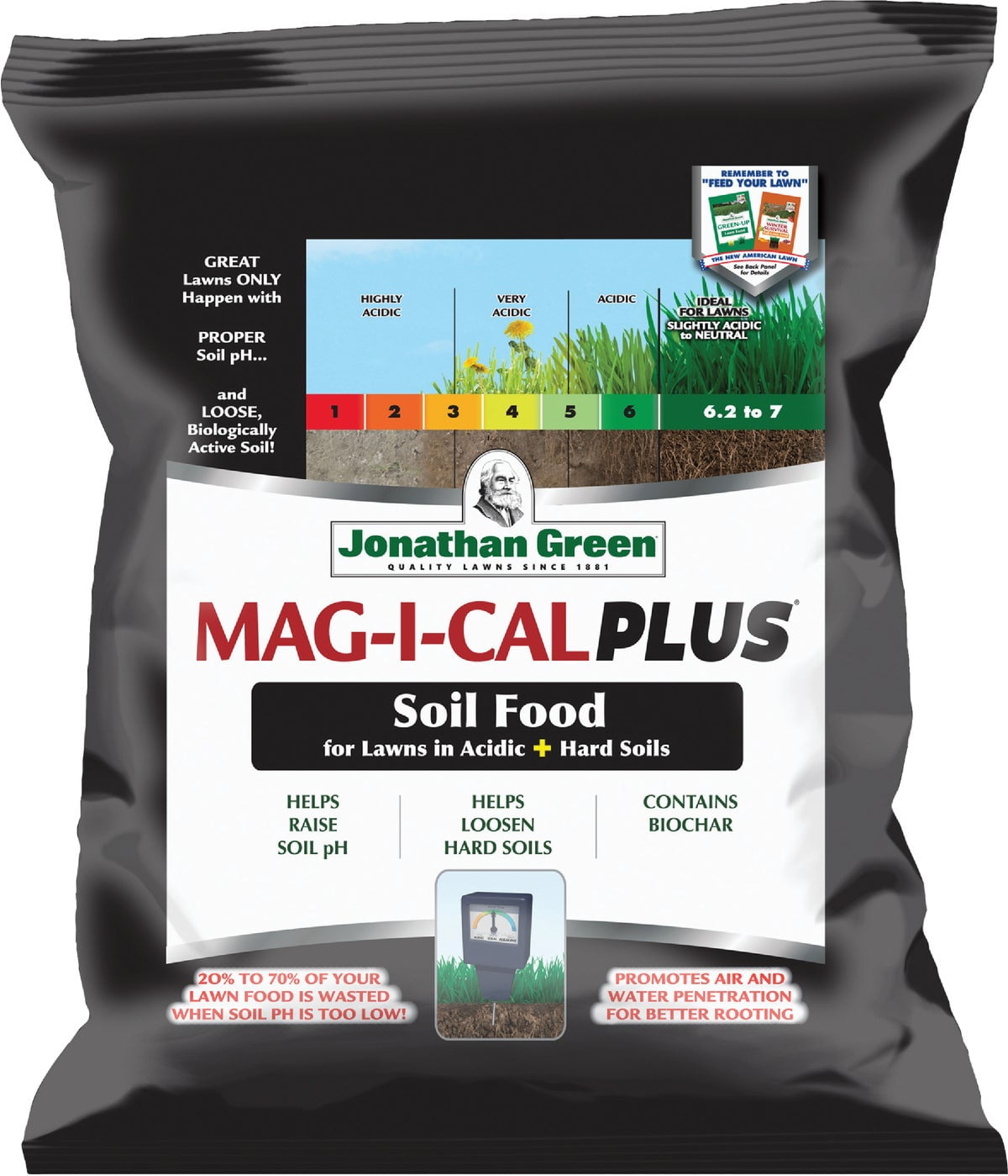 JONATHAN GREEN Jonathan Green MAGICAL Plus Lawn Fertilizer For Acidic Soil 18 Lb.