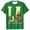 Green, variant on Mens Los Angeles T-Shirt Green, LA Graphic Tee with Palm Trees & Skyline, Stretch Breathable Short Sleeve, Regular Fit Casual Shirt,Size XL
