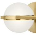 thumbnail image 4 of 14 Inch 12W 2 Led Bath Vanity-Matte Black Finish Elan Lighting 85091Mbk, 4 of 4