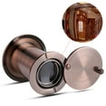 thumbnail image 2 of Herwey Home Security Optical Glass 220 Degree Wide Angle Peephole Door Scope Viewer, Peephole,Door Viewer, 2 of 8