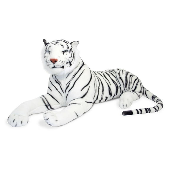 Peluche Melissa & Doug Tigre blanco siberiano gigante