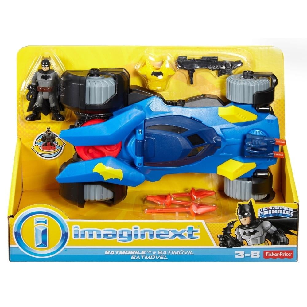 Vehículo de Juguete Fisher Price Imaginext Batimóvil Bodega