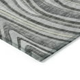thumbnail image 4 of Addison Rugs Chantille Indoor/Outdoor Transitional Swirls Gray Washable Round Rug, 8' x 8', 4 of 6