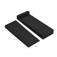 thumbnail image 3 of 2 Packs High Density Acoustic Isolation Foam Isolation Pads 27 * 10cm Usable Area for Studio Monitor Speaker, 3 of 6